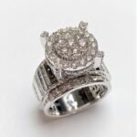 GRG0025W - 14K White Gold Gents Ring