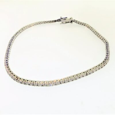 HBRFP1.75-01W55-8 - 14K White Gold Bracelet