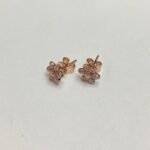 IEF04640CP - 14K Rose Gold Stud Earrings