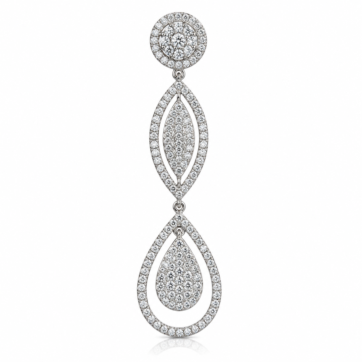 IEQ03381CY-14K Yellow Gold Earring
