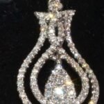 IES04048C/W - 14K White Gold Earrings