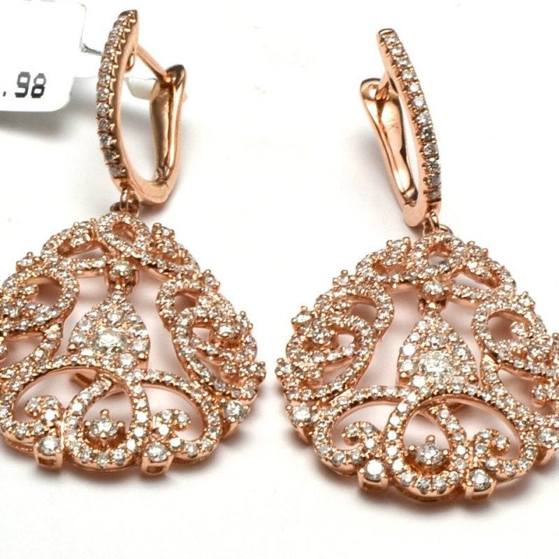 IES04769CP - 14K Rose Gold Earrings