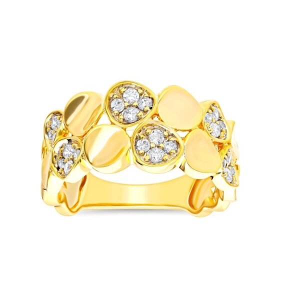 IR98029Y - 14K Yellow Gold Ring