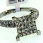 ISDR05711BW - 14K White Gold Engagement Ring