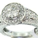 ISDR07565FW - 14K White Gold Fashion Ring