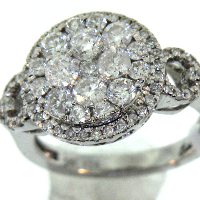 ISVR09959FW - 14K White Gold Fashion Ring