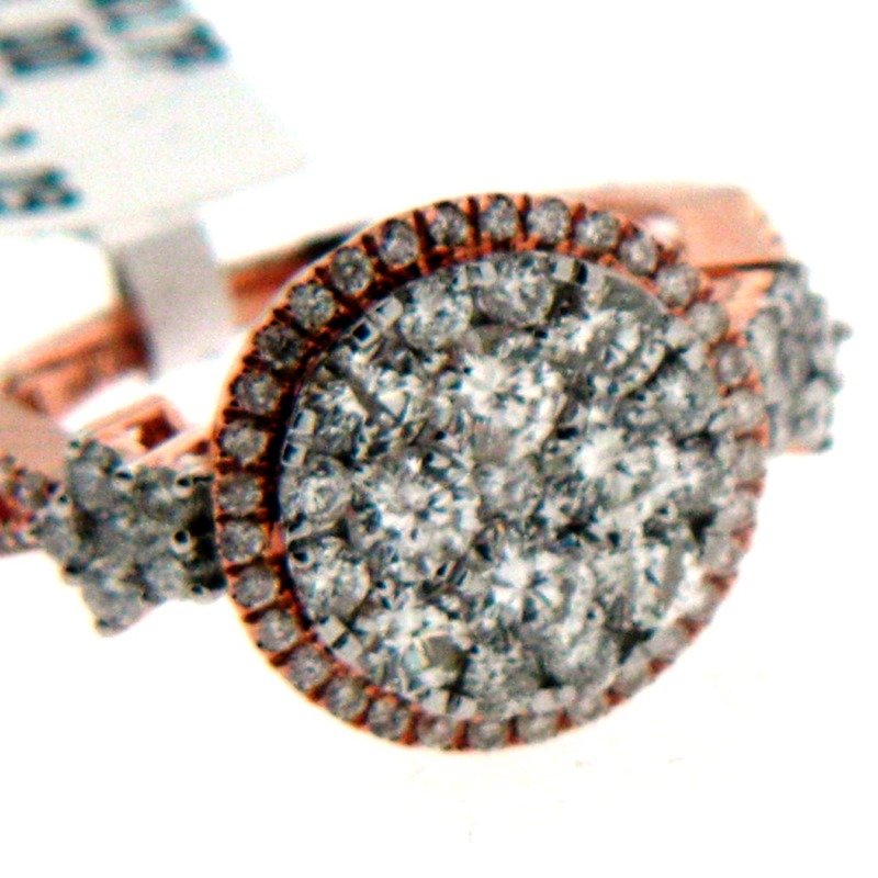 ISVR10017P - 14K Rose Gold Fashion Ring