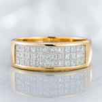 RG165109LY - 14K Yellow Gold Anniversary Ring