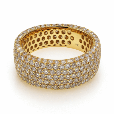 R3913Y1 - 14K Yellow Gold Anniversary Ring