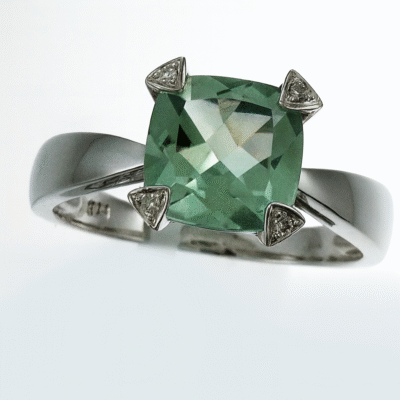 R35225A0FRW - 14K White Gold Ring