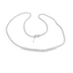 NK10A400L16W - 14K White Gold Necklace