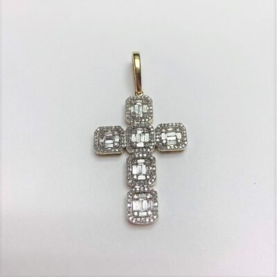 JP09945Y - 14K Yellow Gold Cross Pendant