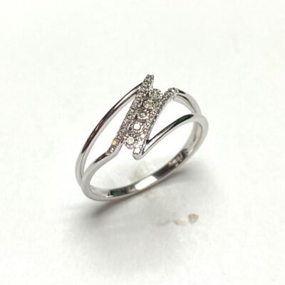 JR27377W - 14K White Gold Fashion Ring