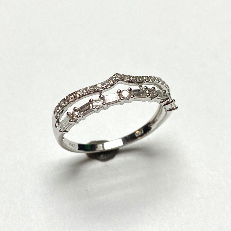 JR28750W - 14K White Gold Fashion Ring