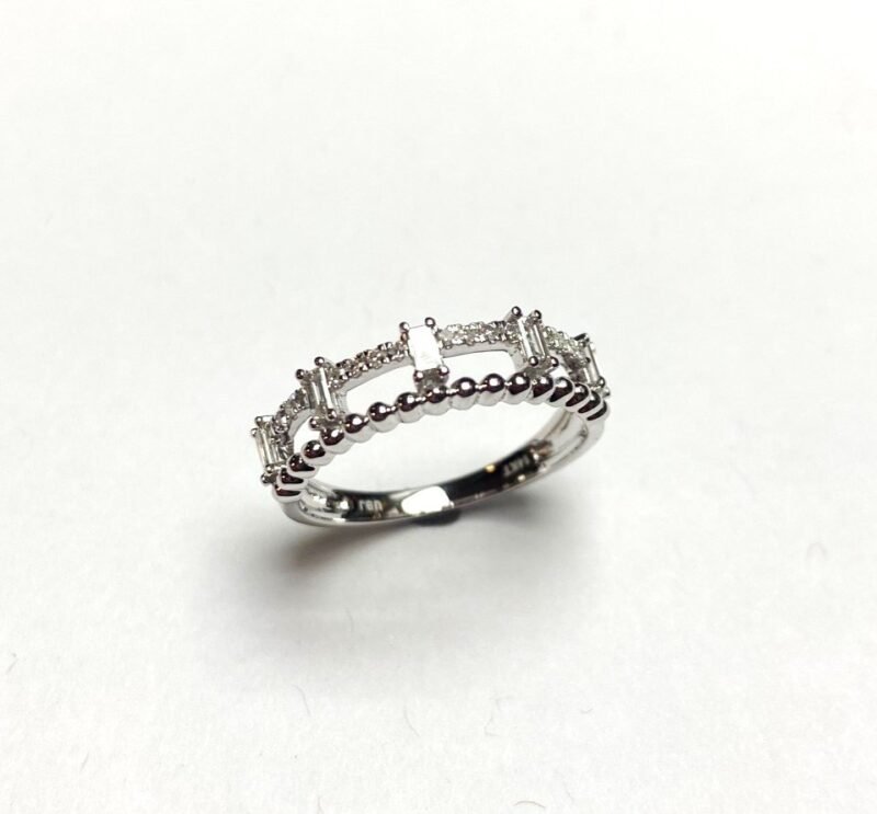 JR28791W - 14K White Gold Fashion Ring