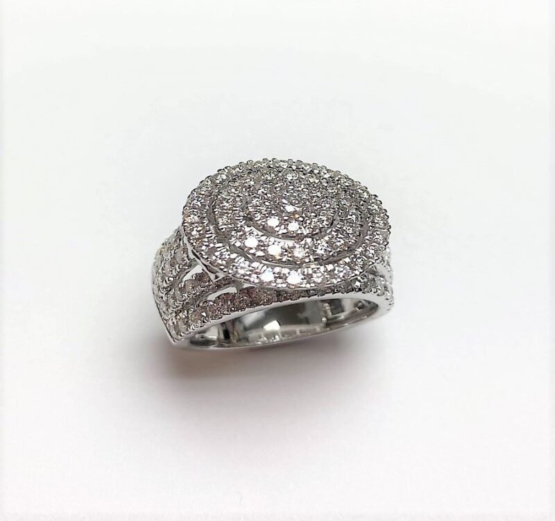 JR29019MW - 14K White Gold Fashion Ring
