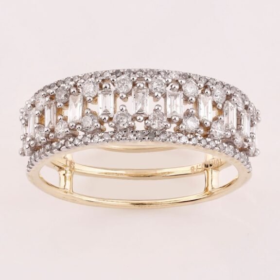 JR29420Y - 14K Yellow Gold Anniversary Ring