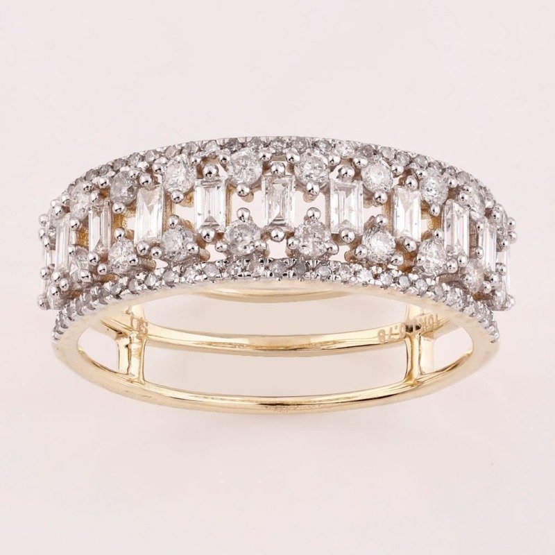 JR29420Y - 14K Yellow Gold Anniversary Ring