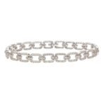 KB501090W - 14K White Gold Bracelet