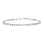 KB501390W - 14K White Gold Bracelet