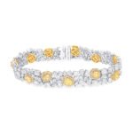 KB501419YD - 14K White Gold Bracelet