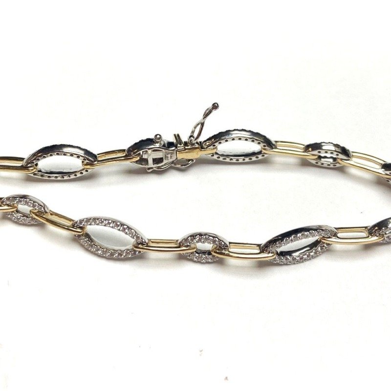 KB701609Y - 14K Yellow Gold Bracelet