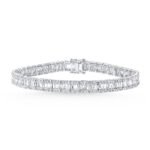 KB701610W - 14K White Gold Bracelet