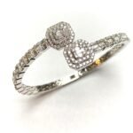 KC401430W - 14K White Gold Bangle