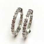 KE303185W1 - 14K White Gold Earrings