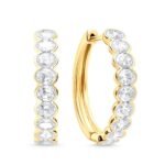 KE303282Y - 14K Yellow Gold Hoop Earrings