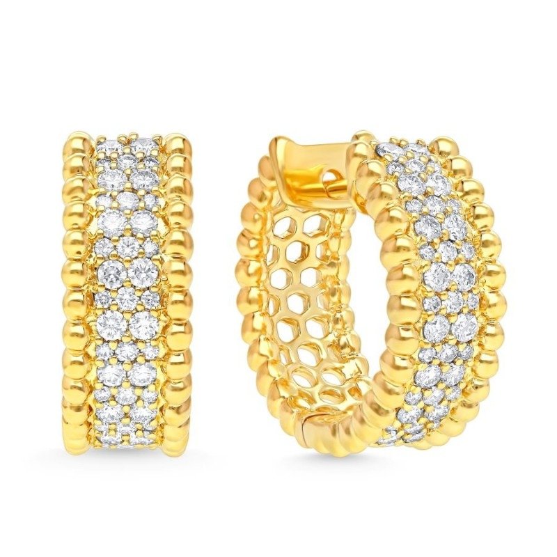 KE401325Y - 14K Yellow Gold Huggies Earring