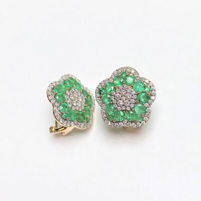 KE604043YEM - 14K Yellow Gold Earrings