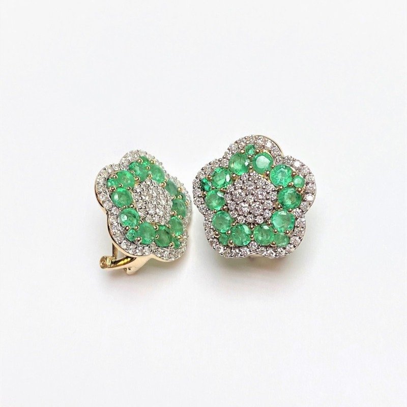 KE604043YEM - 14K Yellow Gold Earrings