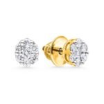 KE604165Y - 14K Yellow Gold Stud Earrings