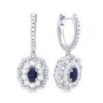KE604842ASBW - 14K White Gold Earrings