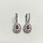KE604843ARBW - 14K White Gold Earrings