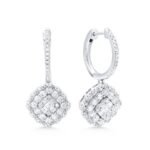 KE702319W - 14K White Gold Earrings