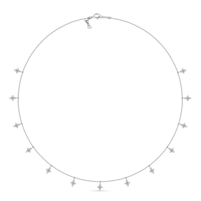 KN700112W - 14K White Gold Necklace