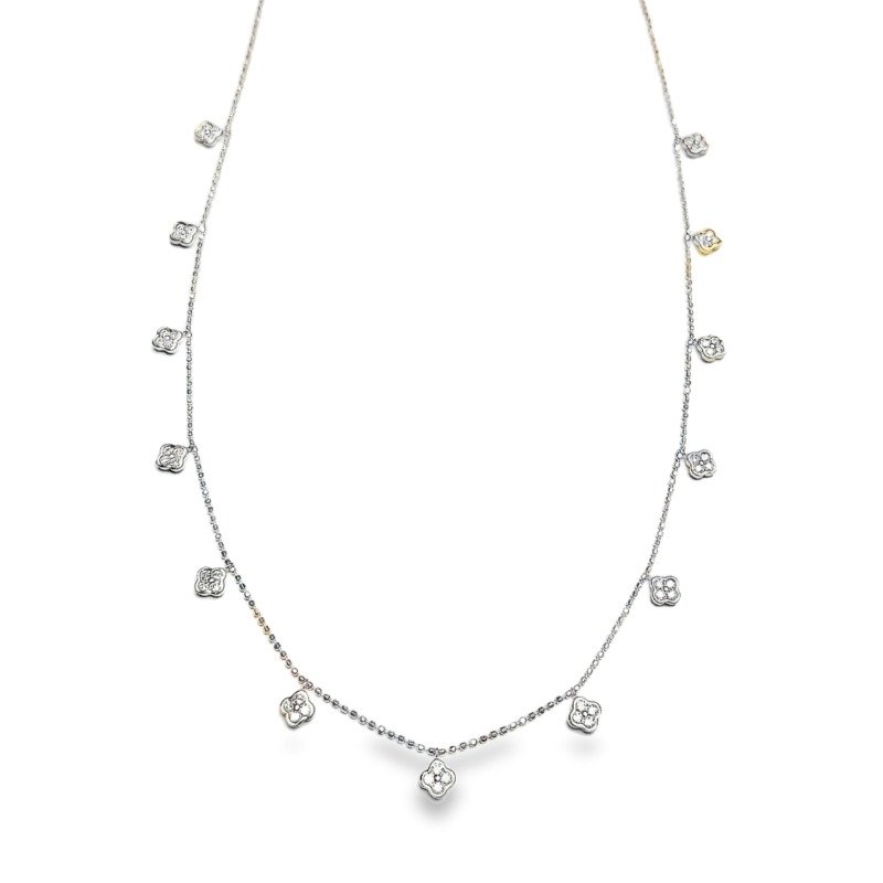 KN700113W - 14K White Gold Necklace