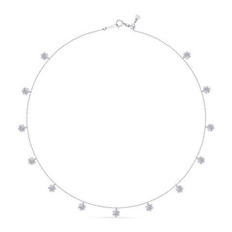 KN700117W - 14K White Gold Necklace