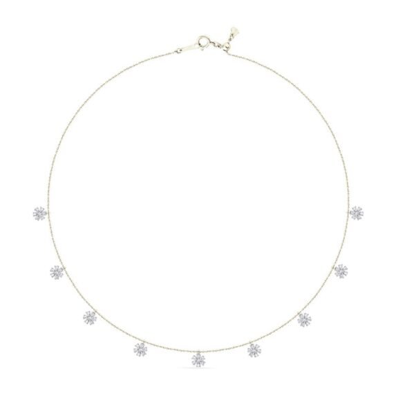 KN700697W - 14K White Gold Necklace