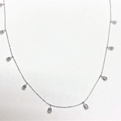 KN701213W - 14K White Gold Necklace