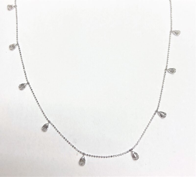 KN701213W - 14K White Gold Necklace
