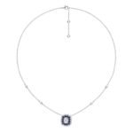 KN702357SB18W - 18K White Gold Necklace