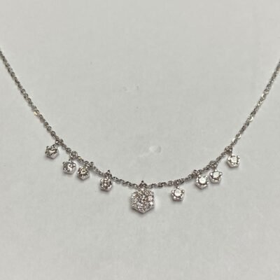 KN702624W - 14K White Gold Necklace