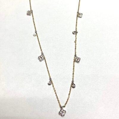 KN702625W - 14K White Gold Necklace