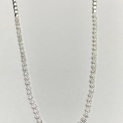 KN703095W - 14K White Gold Necklace