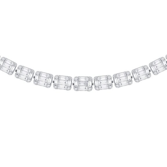 KN703137W1 - 14K White Gold Necklace