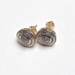 KNRER8087Y - 14K Yellow Gold Stud Earrings