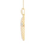 KP200684Y1 - 14K Yellow Gold Cross Pendant
